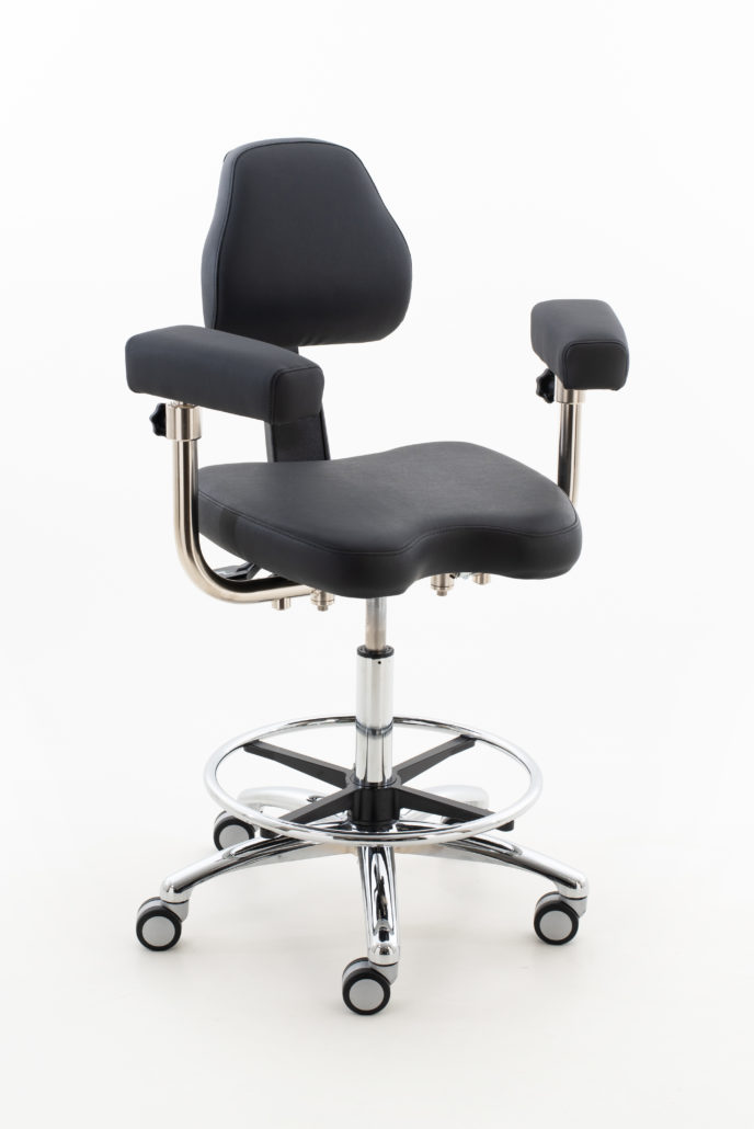 Momentum Dental Assistant Chair with Armrests ASI Dental