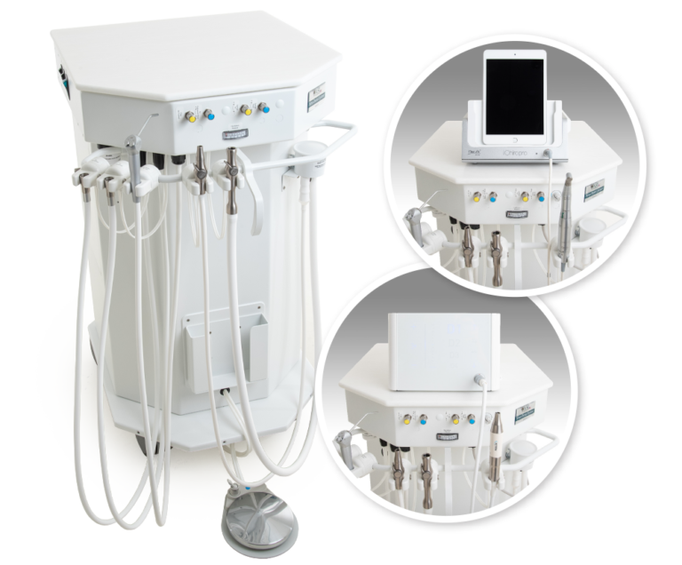 Mobile Dental Instrument Carts & Mobile Surgical Suction Dental Cart