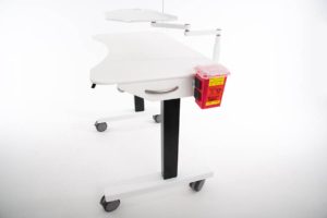 over-the-patient dental surgical table, Model 90-1148